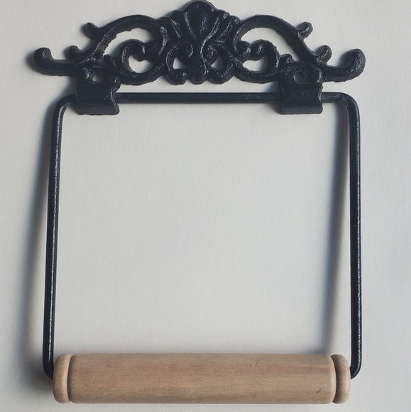 Wall Toilet Paper Holder Shabby chic Farmhouse Vintage style - Picture 1 of 5